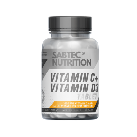 Sabtec Nutrition Vitamin C + Vitamin D3